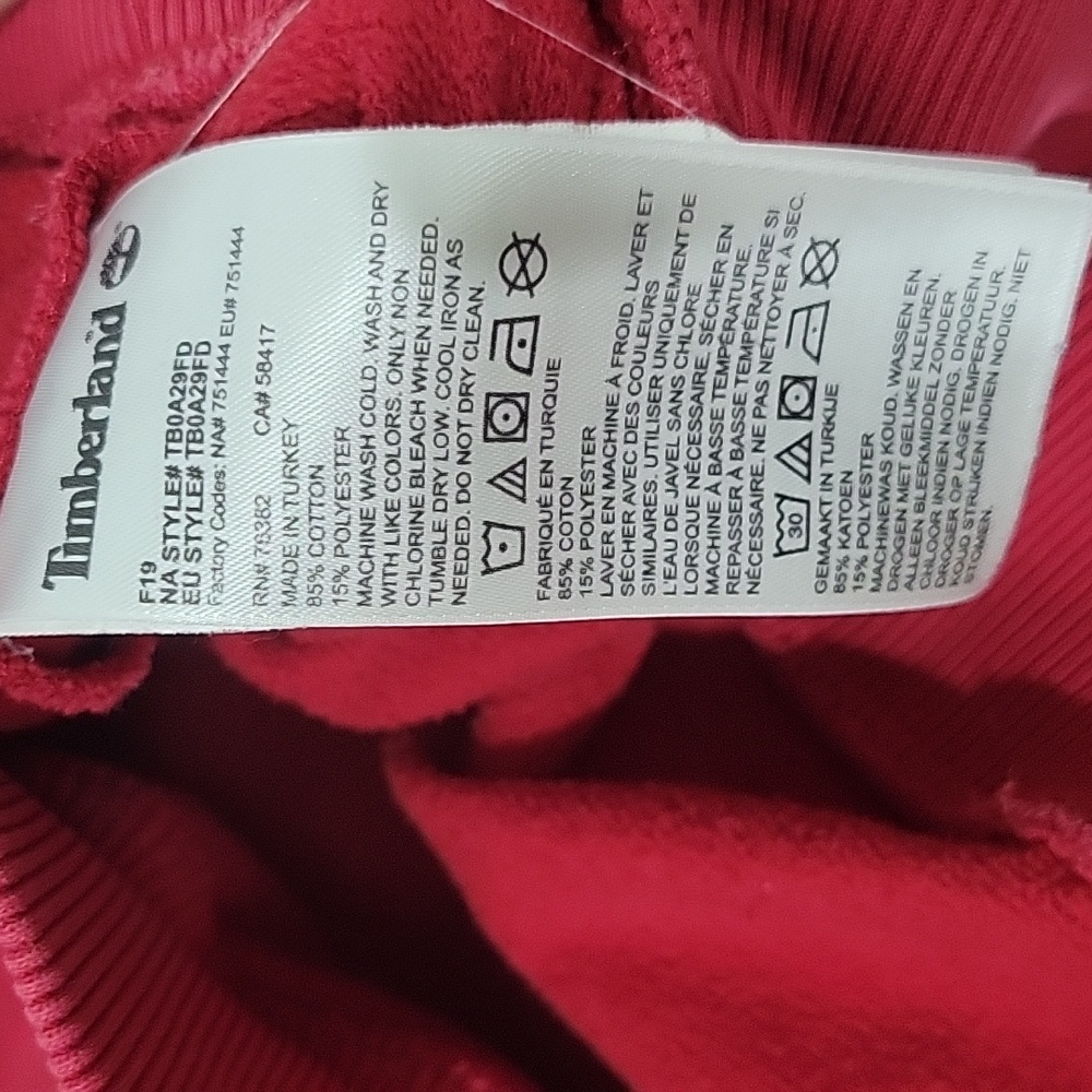 Mens Timberland Elevated Tree Logo Hoodie - Picture 9 of 9